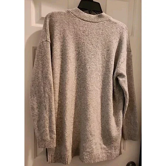 Talbots Sweater Cardigan  Open Front Womens Large Rhinestone Pearl Buttons - Picture 7 of 10